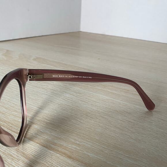 Maui Jim Kila MJ819-13C Sunglasses Plum Dusty Rose FRAMES ONLY 54.5-19-140 Italy main image 6